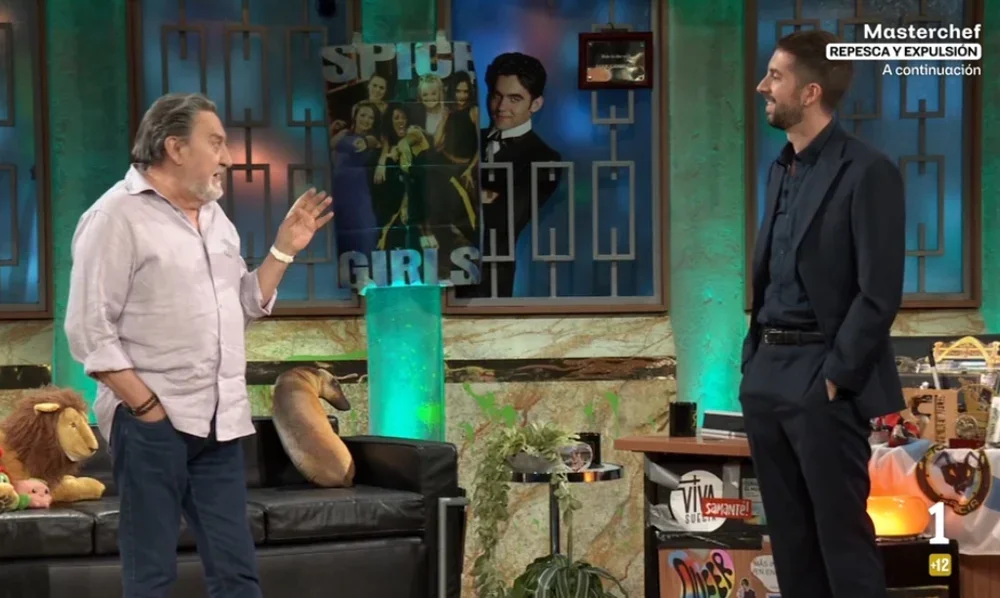 Mariano Peña y David Broncano, en 'La Revuelta'.